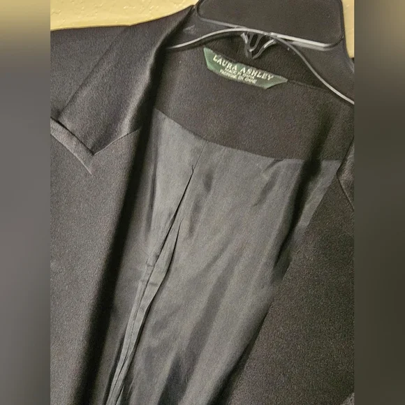 LAURA ASHLEY Formal Outfit Long Black dress and Blazer Size UK 16, EUR 42, US 12 - Picture 7 of 8